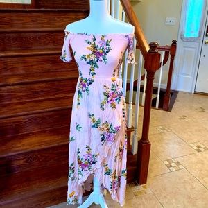 Off the shoulder midi dress ❤️